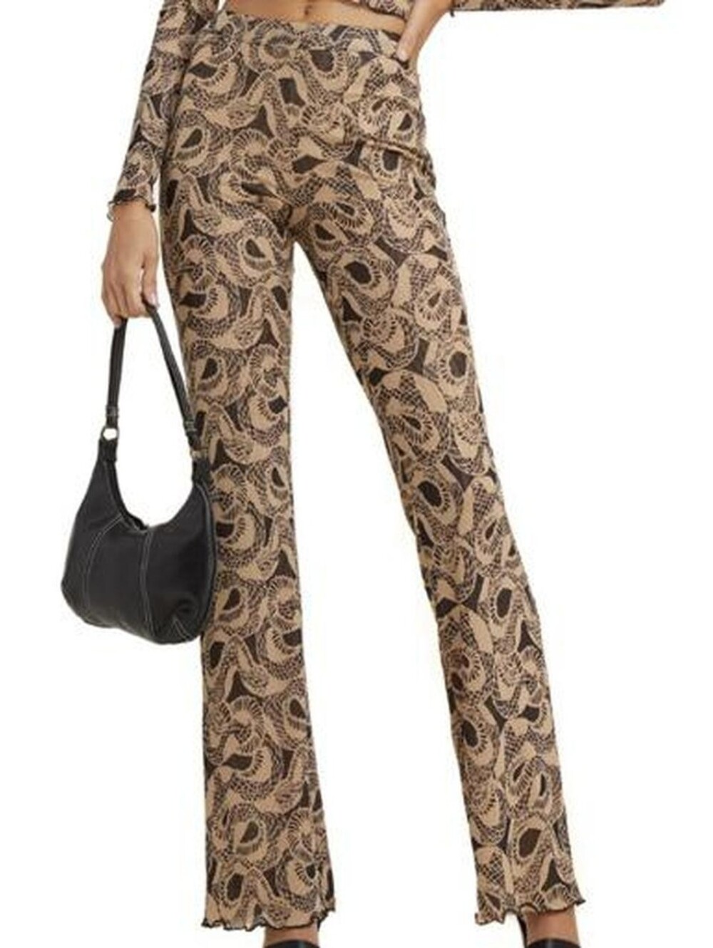 🐍💖I.AM.GIA Medusa Mesh Snake Print Pants, Size Small
